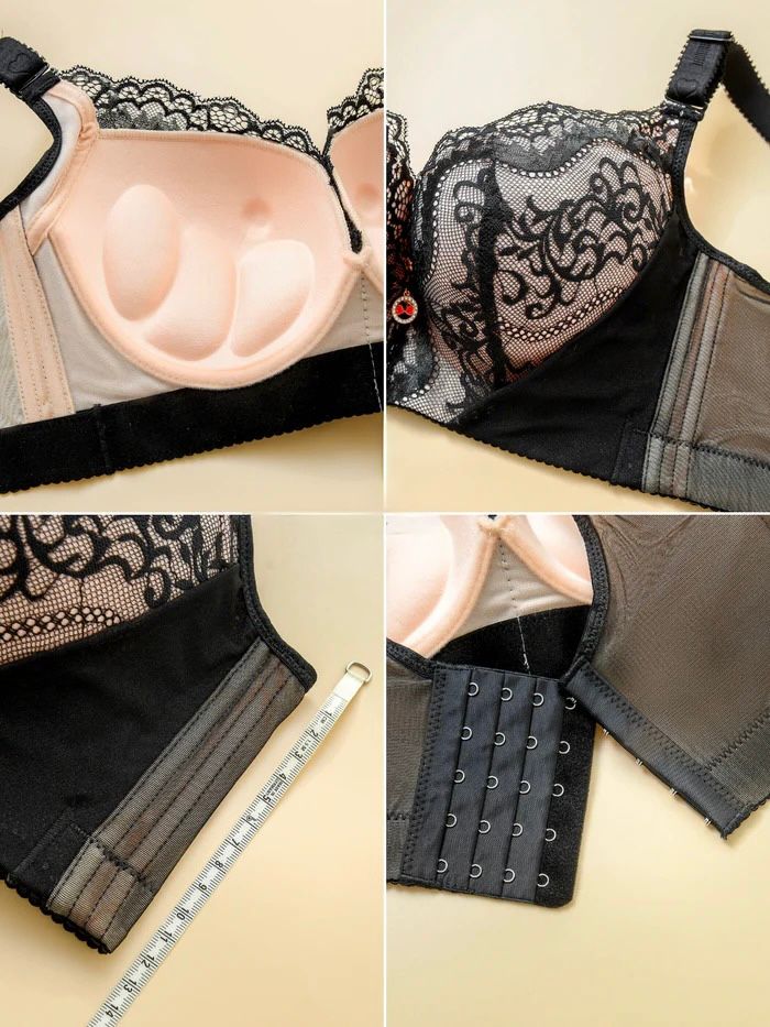 LIVÉN™ Push-Up BH mit Spitze