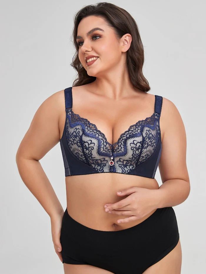 LIVÉN™ Push-Up BH mit Spitze