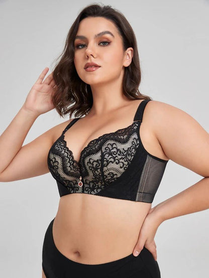 LIVÉN™ Push-Up BH mit Spitze