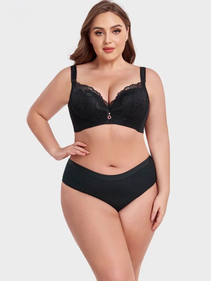 LIVÉN™ Push-Up BH mit Spitze